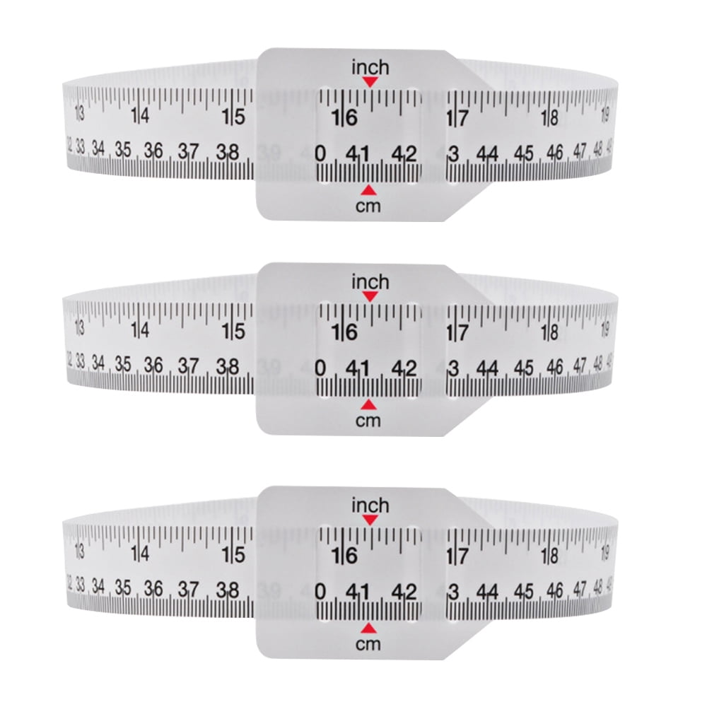 3pcs Baby Head Circumference Measuring Ruler PP Plastic Infant Head 3pcs Baby Head Circumference Measuring Ruler PP Plastic Infant Head