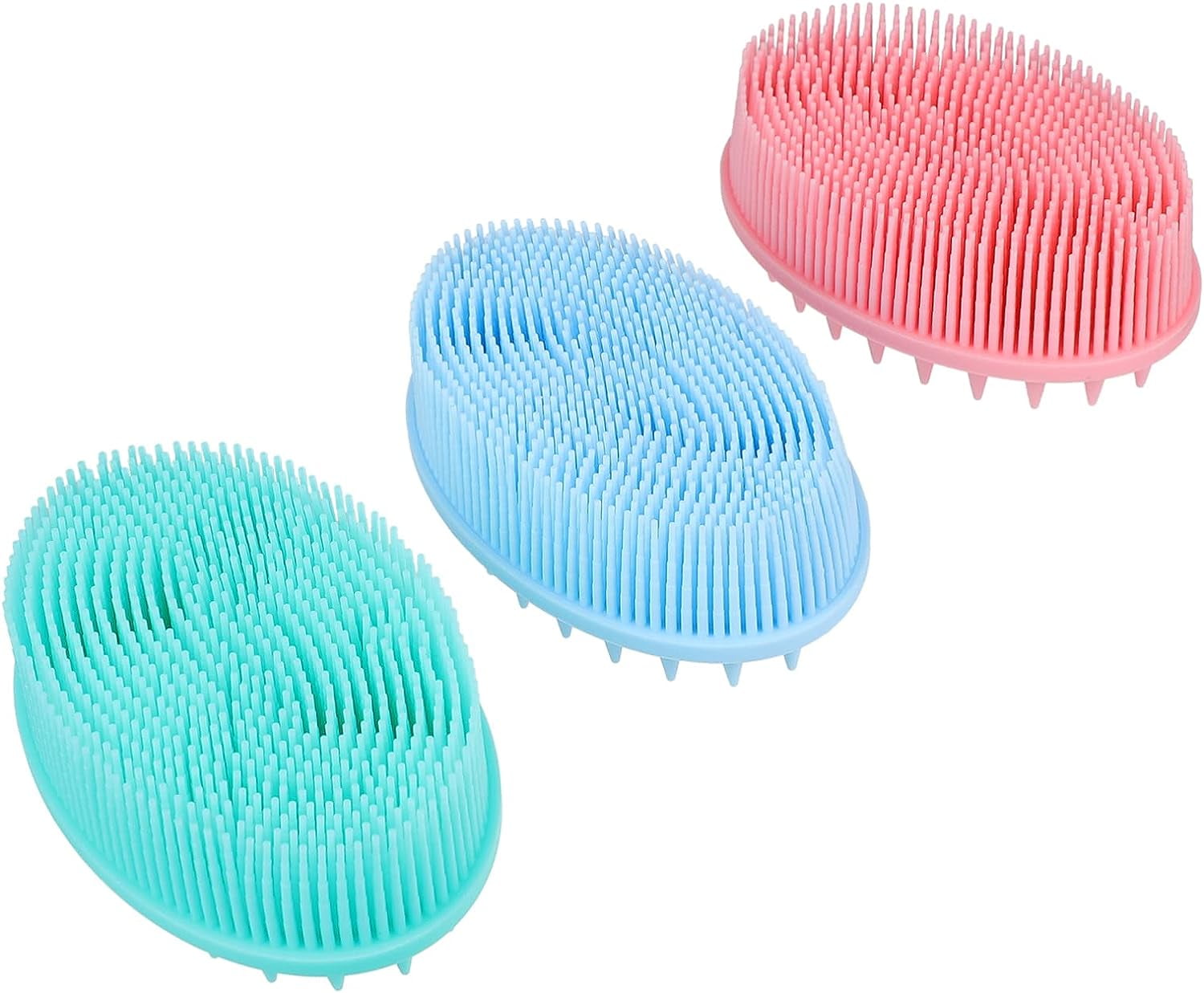 3pcs Baby Shampoo Brush Kids Tools Baby Hair Brush Hand Tools Hair ...