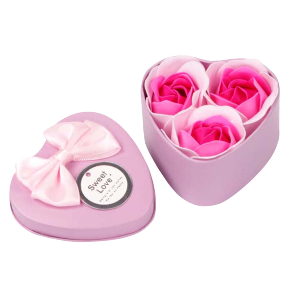 Valentine Teapot Forever Flowers Soap Gift Box