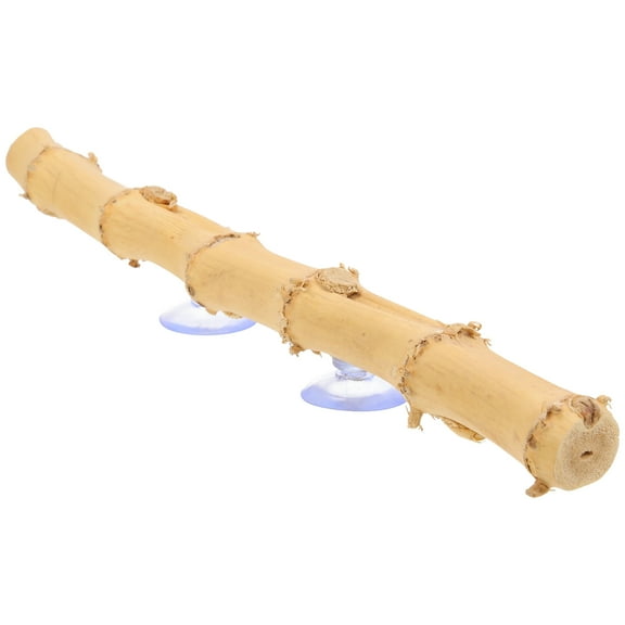 3pcs Bearded Dragon Tank Decor Reptile Tree Branch Suction Cup Type Wood Branch Lizard Climbing Toy