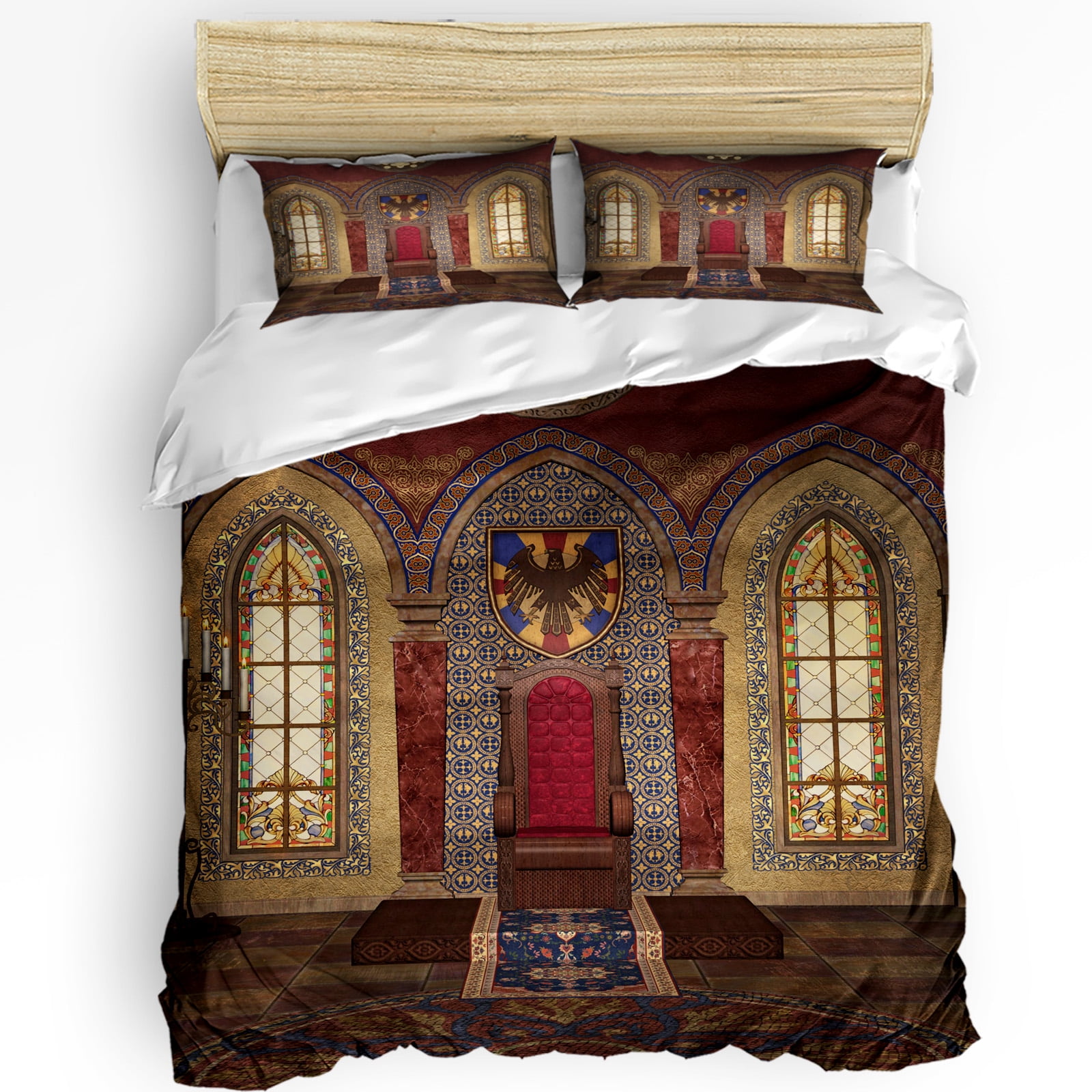 3pcs Bedding Set Morocco Home Textile Duvet Cover Pillow Case Boy Kid