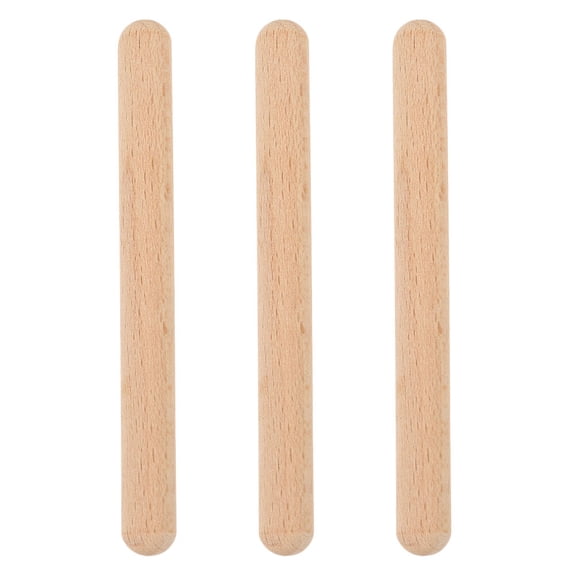3pcs Beech Erhu Silencers Portable Erhu Mutes Erhu Care Products (Khaki)