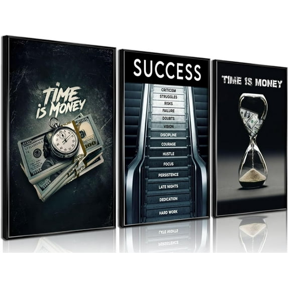 3pcs Boho Wall Art Mid Century Modern Wall Decor Posters Abstract Color Block Geometric Canvas Paintings Prints Colorful Simple Line Pictures for Living Room Bedroom Home Decoration（12x16） (Unframed,