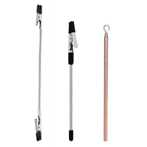 3pcs Bracelet Helper Tools, Wearing Assistance Hook and Clips Quick Wear and Disassembly Fastener Helper Tool