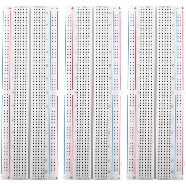 Power Distribution Board Arduino 3pcs Breadboard 830 Point Solderless Prototype PCB Board Kit for ...