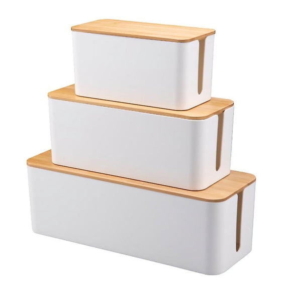 3pcs Cable Management Boxes