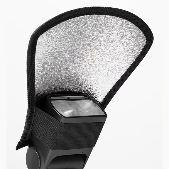 3pcs Camera Flash Diffuser Reflectors | Soft Indirect Light Effect, Suitable for Outdoor Photography, Reduce Background Shadows, Lightweight and Portable, Sleek Design, Durable Construction