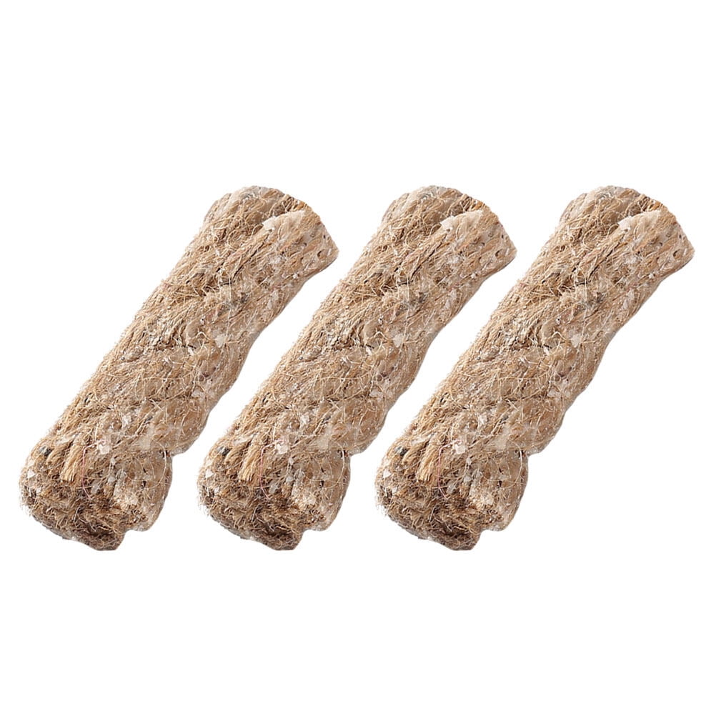 Yueyihe 3pcs Camping Ignite Ropes Jute Fire Starters Outdoor Fire