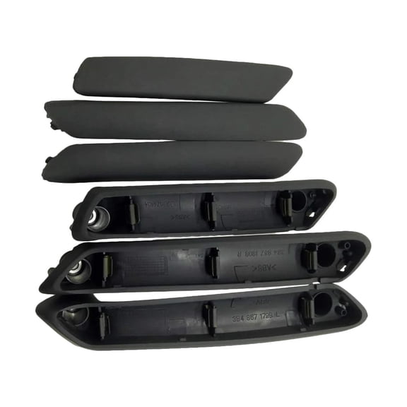 3pcs Car Interior Front Rear Left Right Side Door Pull Grab Handle For VW Passat B5 2001 2002 2003 2004 2005 3B4867372 3B0867180