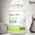 3pcs Carbohydrate And Sugar Blockers Reduces Digested Carbohydrates