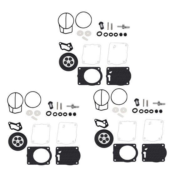 3pcs Carburetor Carb Rebuild Repair Kit 451469 Fit for Yamaha GP800 GP800R GP1200R XL800 XL1200 XLT800 XLT1200 XR1800, Sea-Doo GTX XP VSP-L LRV RX