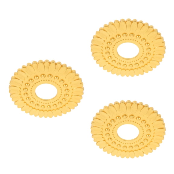 3pcs Ceiling Plate Ceiling Medallion For Indoor Ceiling Decor Small Ceiling Medallion Ceiling Medallion Light Ceiling Medallion Home Ceiling Medallion