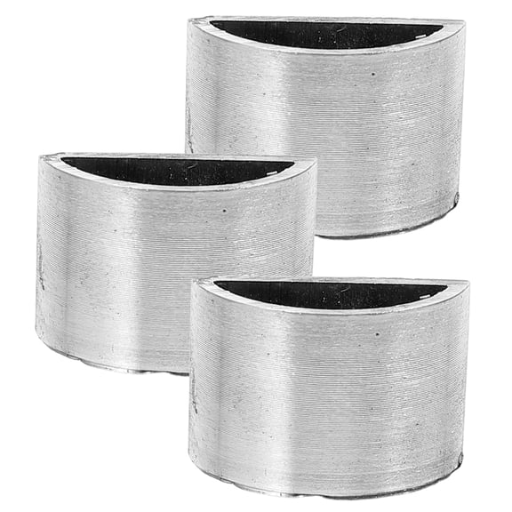 3pcs Cello Bow Frog Ferrule Cello Bow Repair Part Professional Ferrule