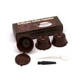 thumbnail image 1 of 3pcs Coffee Capsule Cups Refillable Reusable Plastic Coffee Pods for Coffee Maker with Spoon Brush, 1 of 7