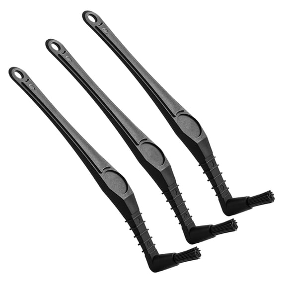 3pcs Coffee Equipment Cleaning Brushes Practical Espresso Appliance Elbow Brush