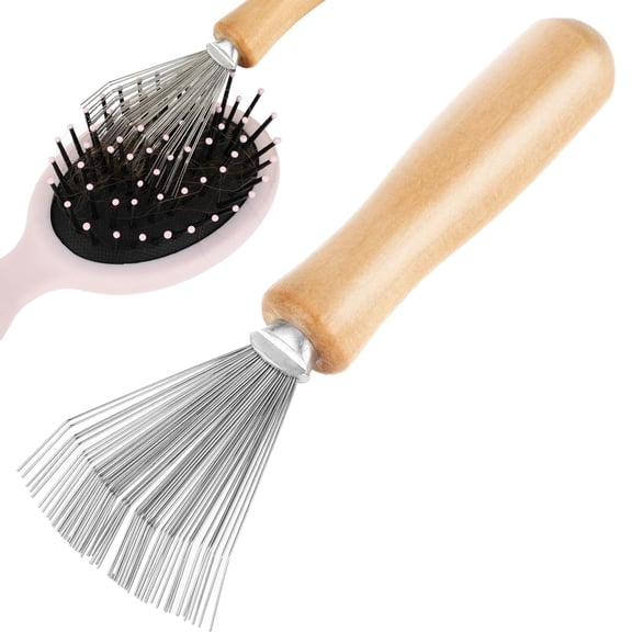3pcs Comb Cleaner & Mini Hair Remover Brush Cleaning Tool (Single Unit) Suitable For Combs, Silicone Facial Cleansing Brushes, And Vacuum Roller Compact, Durable, And Easily Removes