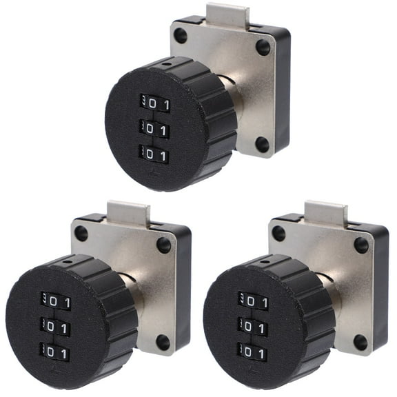 CIMAXIC Combination Lock for Home Use - Black, Keyless, Secure Personal Privacy and Information