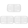 thumbnail image 1 of 3pcs Cooling Rack Aluminum Alloy Baking Steaming Rack Portable Steam Rack Cooling Rack, 1 of 6