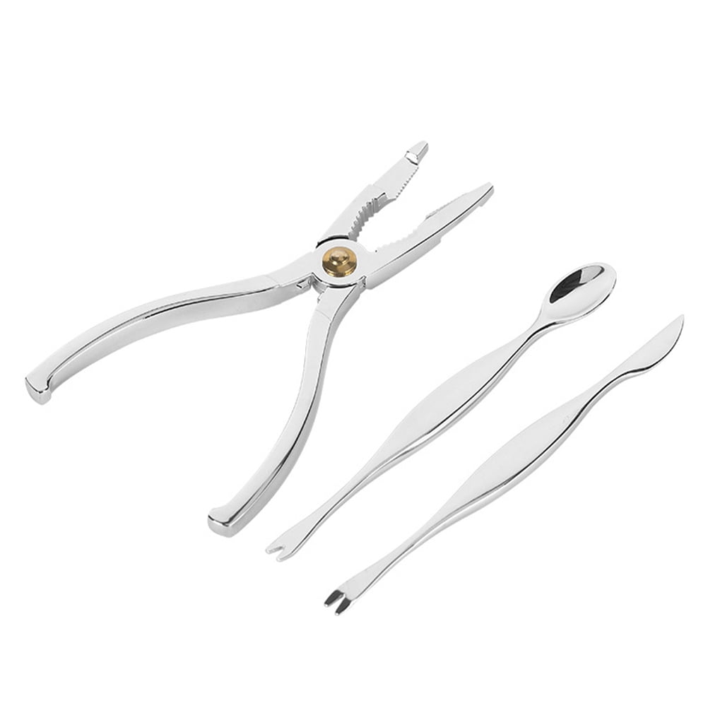 3pcs Crab Peeling Supplies Crab Clamp Kitchen Crab Pick Seafood Eating