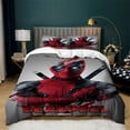 thumbnail image 1 of 3pcs DP Duvet Cover Set Breathable Comforter Set Lightweight Quilt Cover Soft Bedding Set for All Season, 1 of 6