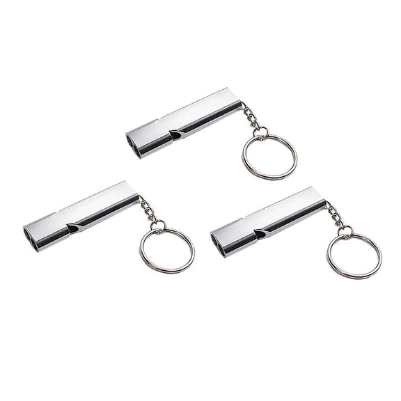 3pcs Diplopore Whistle