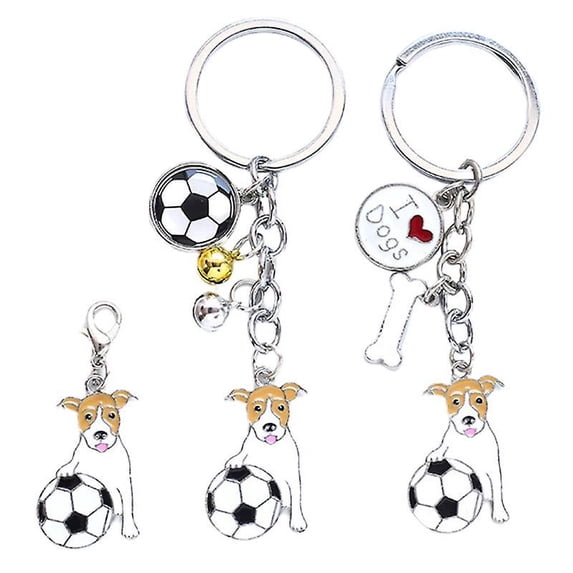 3pcs Dog Keychains