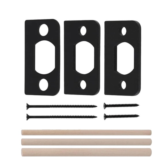 Socurity Lock Strike Plate Shim for Door Repairs