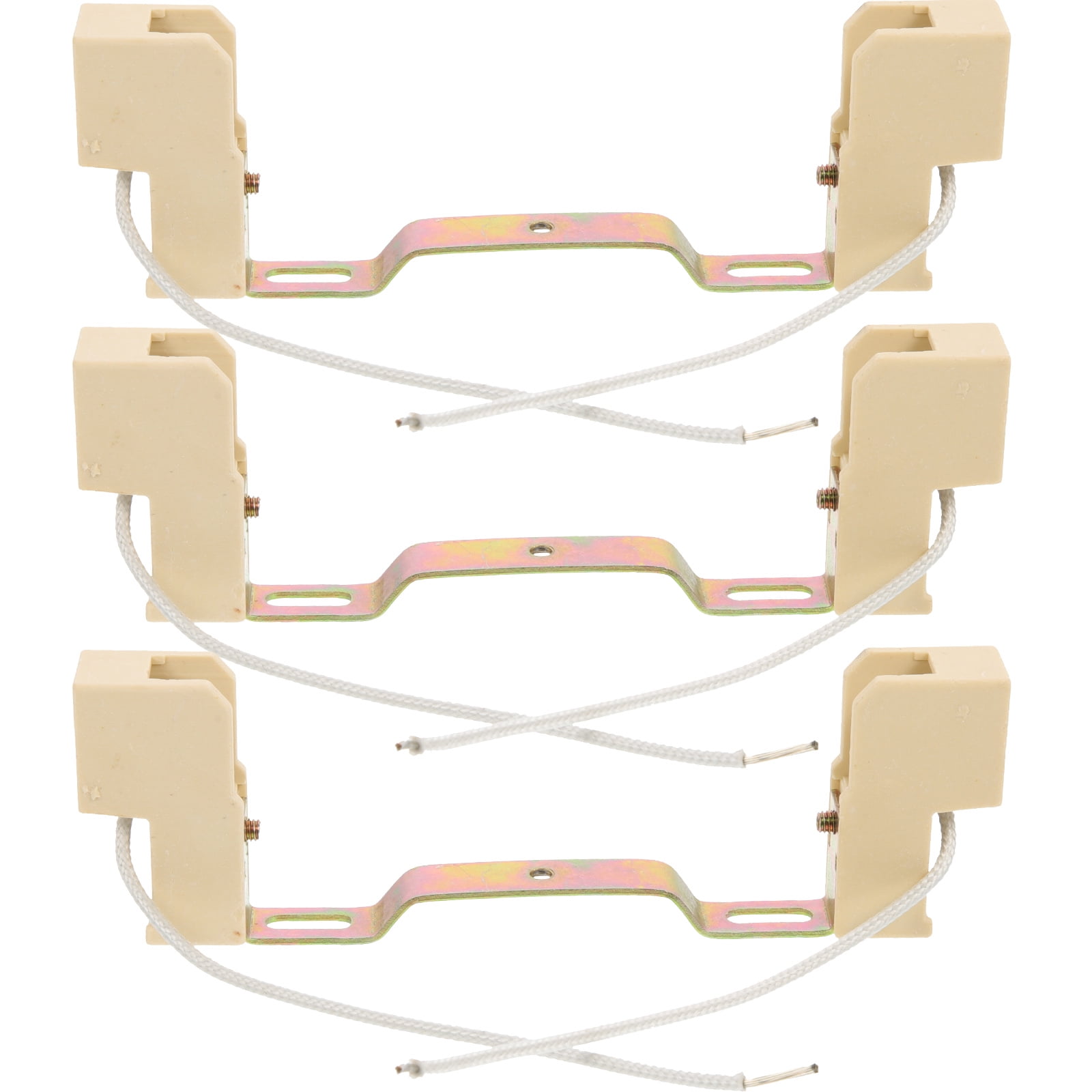 3pcs Double Ended Lamp Holder R7s Light Socket 118mm Light Bulb Holder