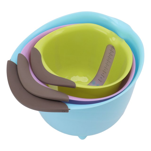 3pcs Drain Colander Set Food Grade PP Stackable Fruit Vegetable Washing