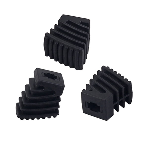 3pcs Drum Rack Rubber Feet Drum Leg Drum kits Rack Feet Protector for Percussion