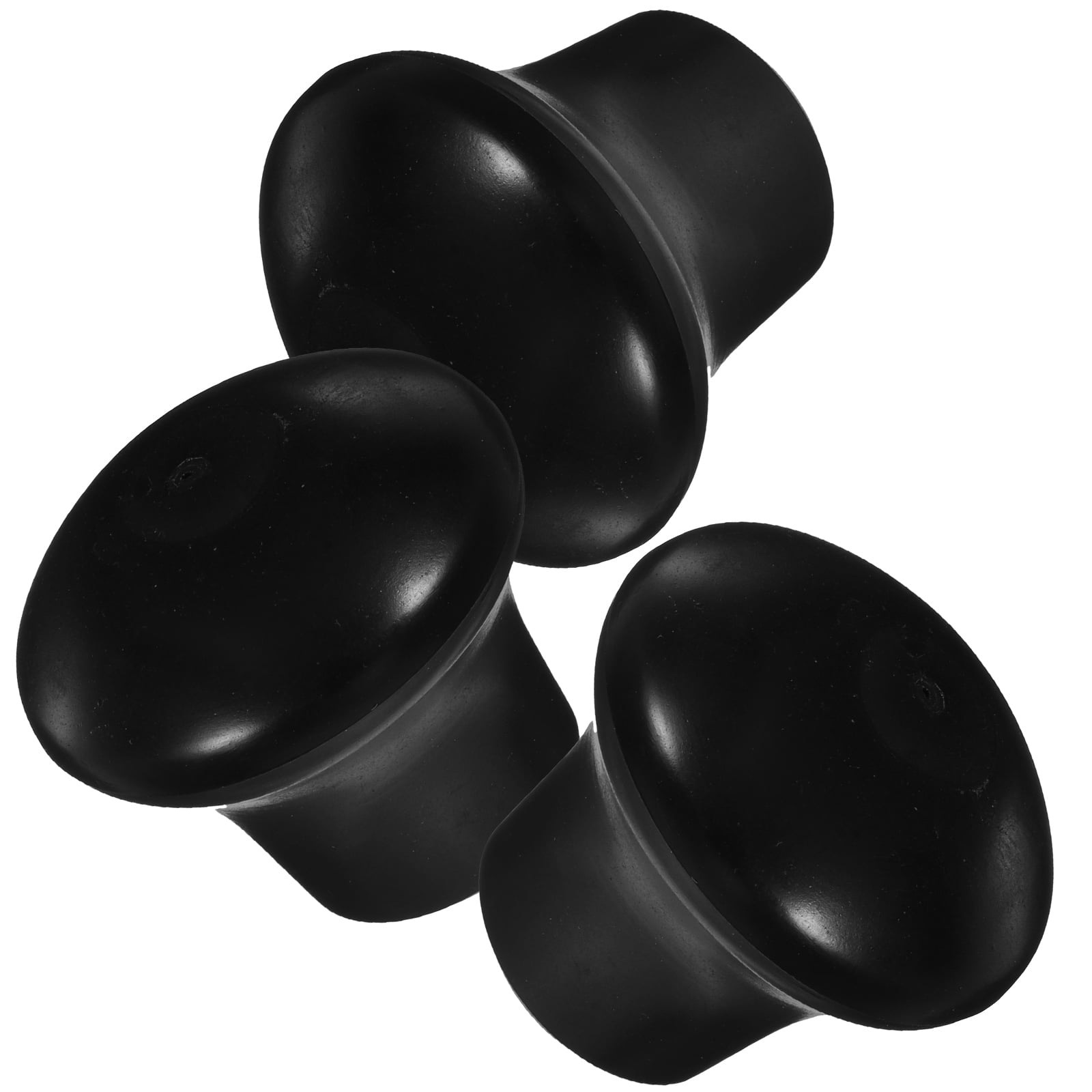 3pcs Drum Stand Feet Snare Drum Stand Rubber Feet Drum Rack Feet Cymbal Bracket Feet Pads