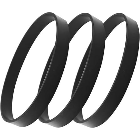 3pcs E0205 Vacuum Cleaner Belts,U Style Not Easy to Break Vacuum Cleaner Belts Replace Parts Replacement Belt Compatible with Eureka AirSpeed