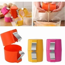 Household Egg Shell Opener,2025 Upgraded Egg Shell Opener for Hard Boiled,Mini Portable Handheld Egg Cracker Tool,Multifunctional Kitchen Gadgets (3 Pcs (Mix Color))