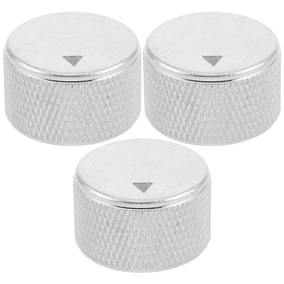 DEEPCRAFF 3-Pack Aluminum Bass Guitar Volume Control Knobs for Amplifiers and Audio Gear Accessories