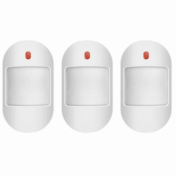 3pcs Enhanced Wireless PIR Motion Sensor Alarm Detector 433MHz Wireless Infrared Detector