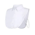 thumbnail image 1 of 1/2/3pcs Fake Collar Detachable Dickey Collar Blouse Half Shirts Peter Pan Faux Collar for Women Favors, 1 of 6