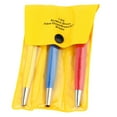 3pcs Fiberglass Scratch Brush Pen Set Watch Repair Rust Remove Clean
