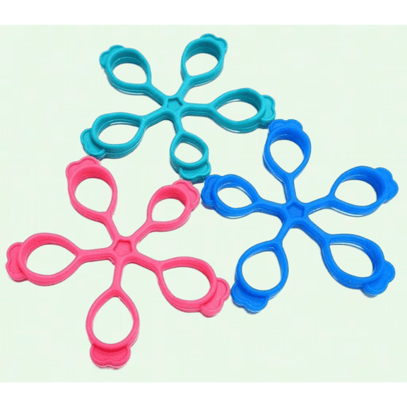 3pcs Finger Stretcher Resistance Band, Forearm Exercise Strength Trainer, Guitar Finger Strengthener