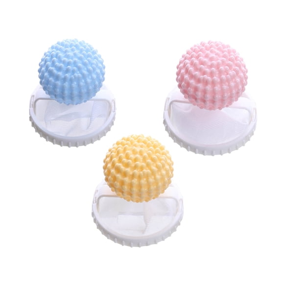 3pcs Floating Washing Machine Lint Catcher, Washing Machine Hair Filter Mesh Bags for Laundry