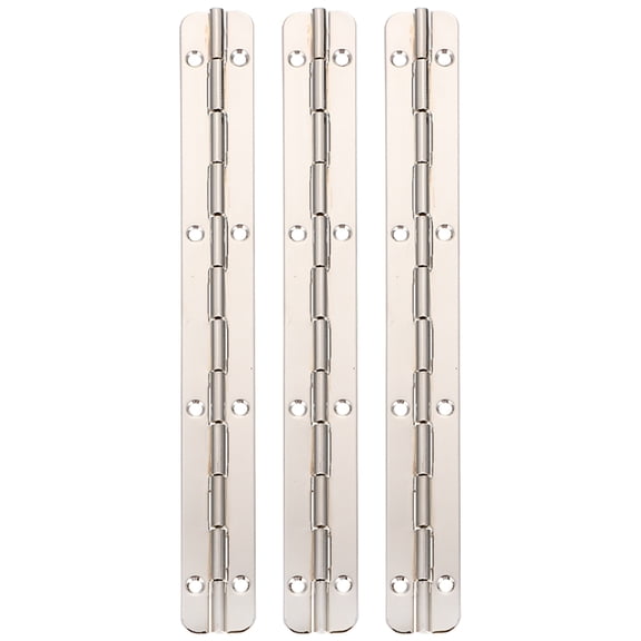 3pcs Folding Continuous Hinges 180 Degree Piano Hinge Long Hinges for Cabinet Wooden Box