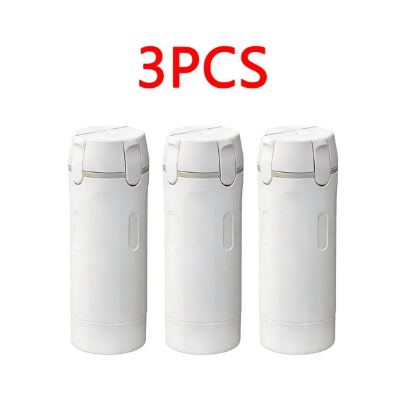 3pcs Four in One Travel Dispenser Bottle Set - Leakproof Portable Refillable Bottle for Shampoo Lotion Soap Cosmetics, Travel Size Toiletry Storage Bottle for Travel Trip and on-The-Go Use, E
