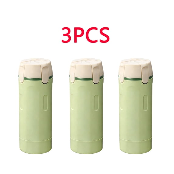 3pcs Four in One Travel Dispenser Bottle Set - Leakproof Portable Refillable Bottle for Shampoo Lotion Soap Cosmetics, Travel Size Toiletry Storage Bottle for Travel Trip and on-The-Go Use, B
