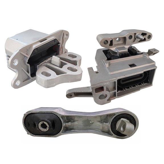 3pcs Front Lower Right Engine Transmission Motor Mount 22116885788 22116885934 22316853453 For BMW X1 X2 F46 F55 1.2T