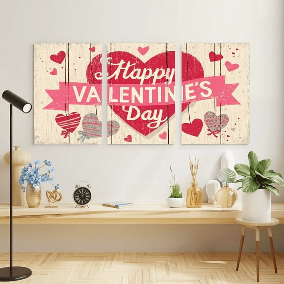 3pcs Fun Creative Frameless Canvas Wall Decor, 2D Flat, Wall Decor Suitable for Home And Office, Perfect for Bedrooms, Living Rooms, Kitchens, And More.