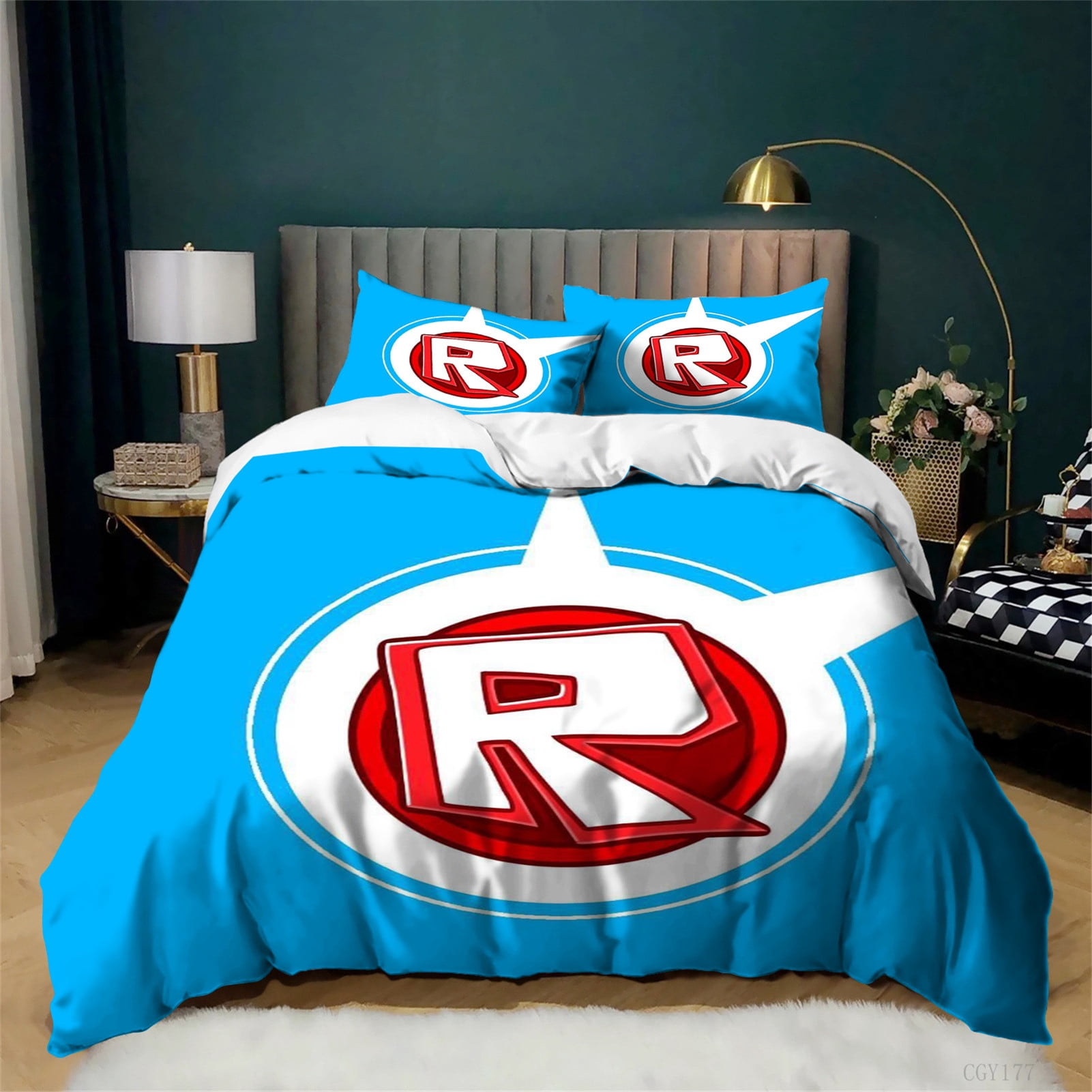 3pcs Game Roblox Bedding Set All Season Ultra Soft Comforter Set Queen 3pcs Game Roblox Bedding Set All Season Ultra Soft Comforter Set Queen Size Lightweight Duvet Cover With Zipper Closure 6eb892a5 B3f2 4778 Bee1 