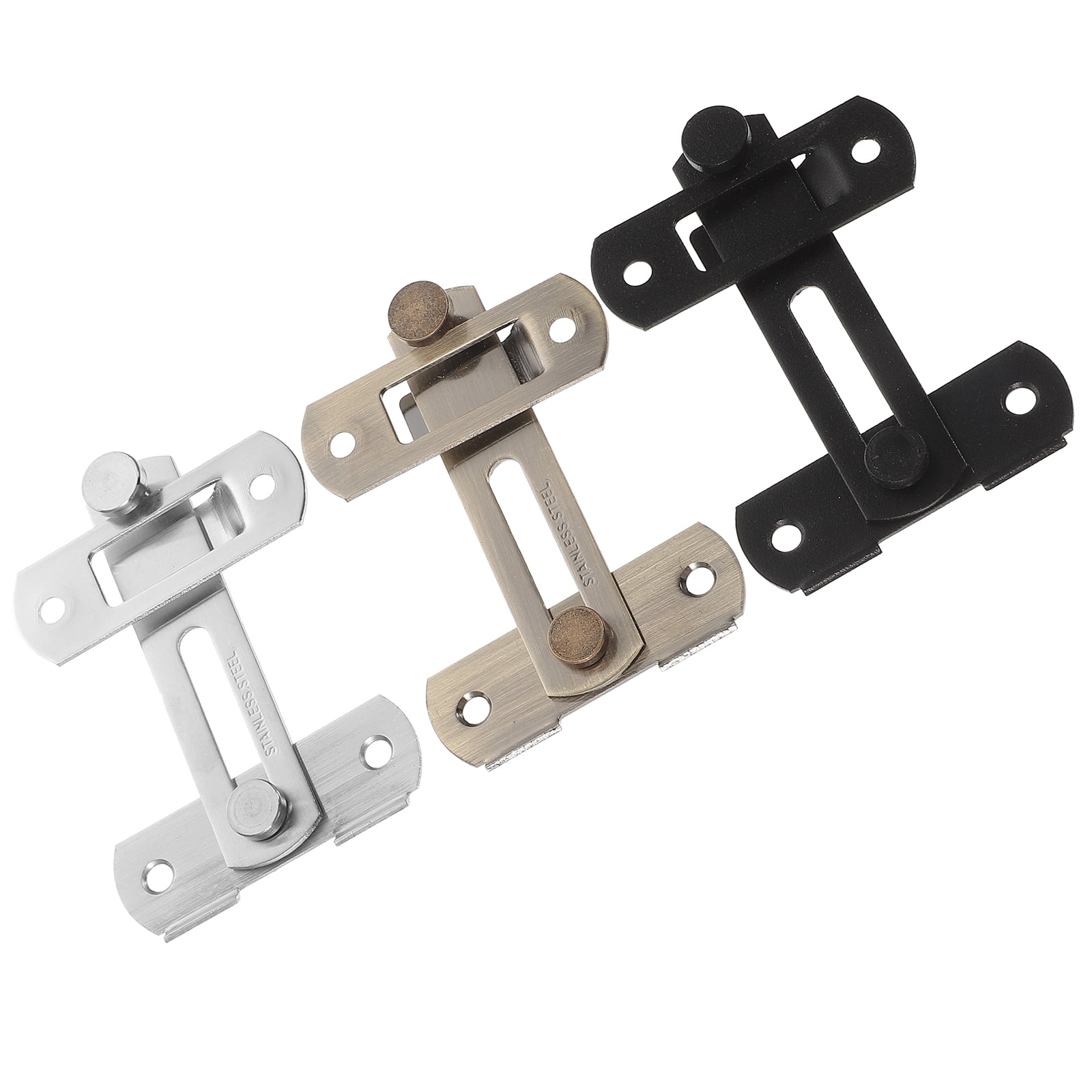 3pcs Gate Latch For Wooden Fence 90 Degree Door Latch Barn Door Lock