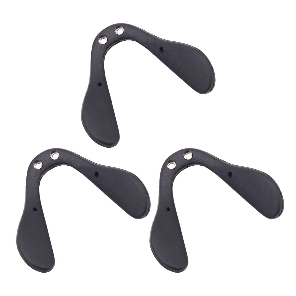 3pcs Glasses Nose Pads Silicone Eyeglass Frame Nose Bridge Pad Supports Saddle Replacement Anti