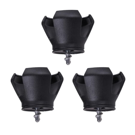 3pcs Golf Ball Pick Up Retriever Suction Tool Putter Grip Attachment Balls Picker Picking Tools Golf Gift for Men