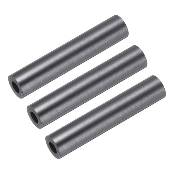 3pcs Graphite Tube Graphite Stir Rod Stick Stir Stick 5mmx10mmx50mm for Stirring Liquid Metals,Melting,Casting