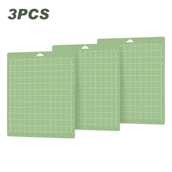 3pcs Grid Lines Board For Scrapbooking Multifunctional Cutting Mat Home Office Professional Replacement Non Slip DIY Craft